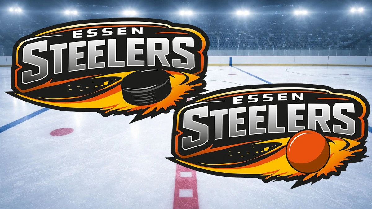 Das Logo der Steelers gibt es in zwei Varianten. Los geht es 2027 beim Skaterhockey.